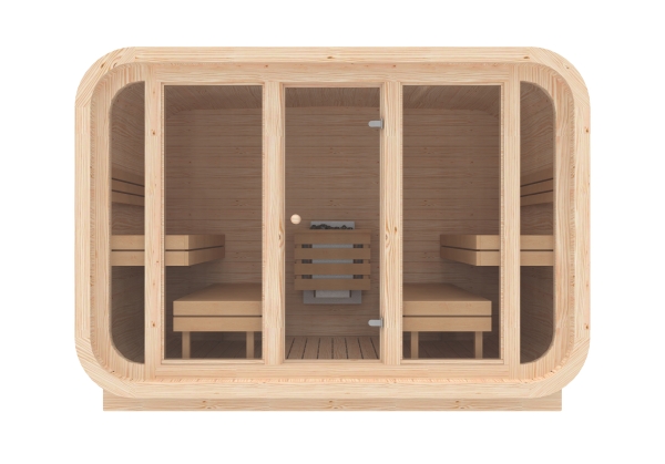 Moderne Gartensauna Bausatz